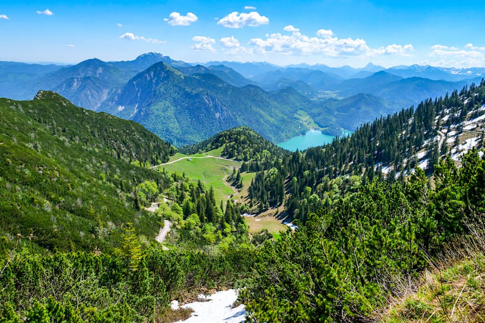 Heimgarten summit to Ohlstadt, Germany