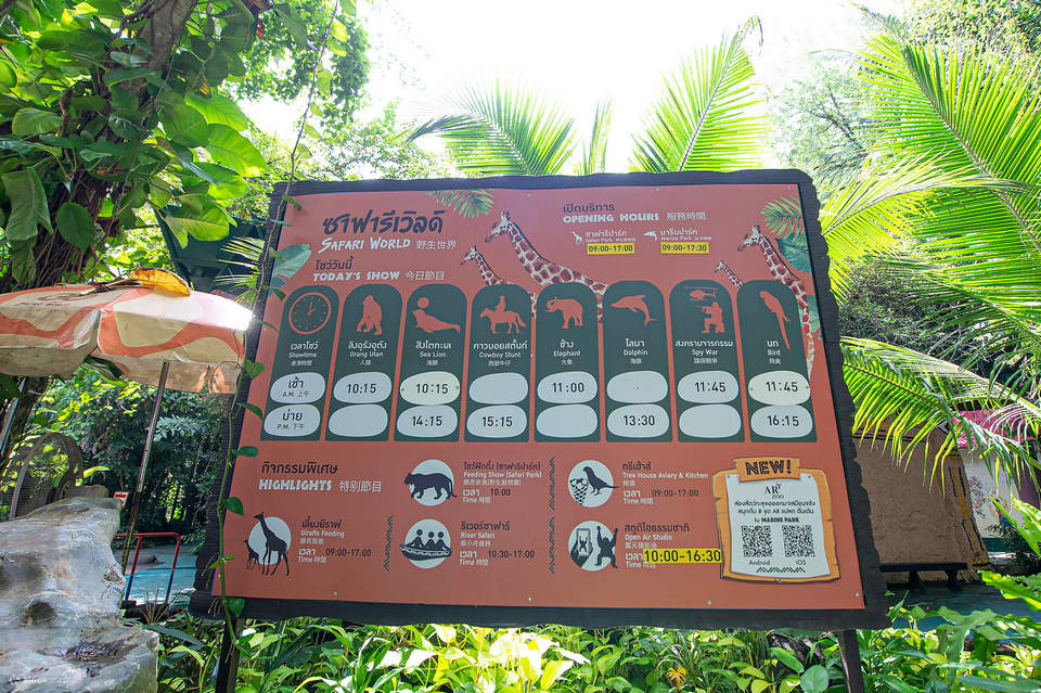 safari world bangkok cost