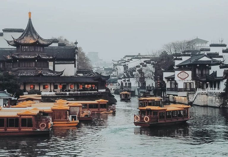 nanjing guide china11Qinhuai river