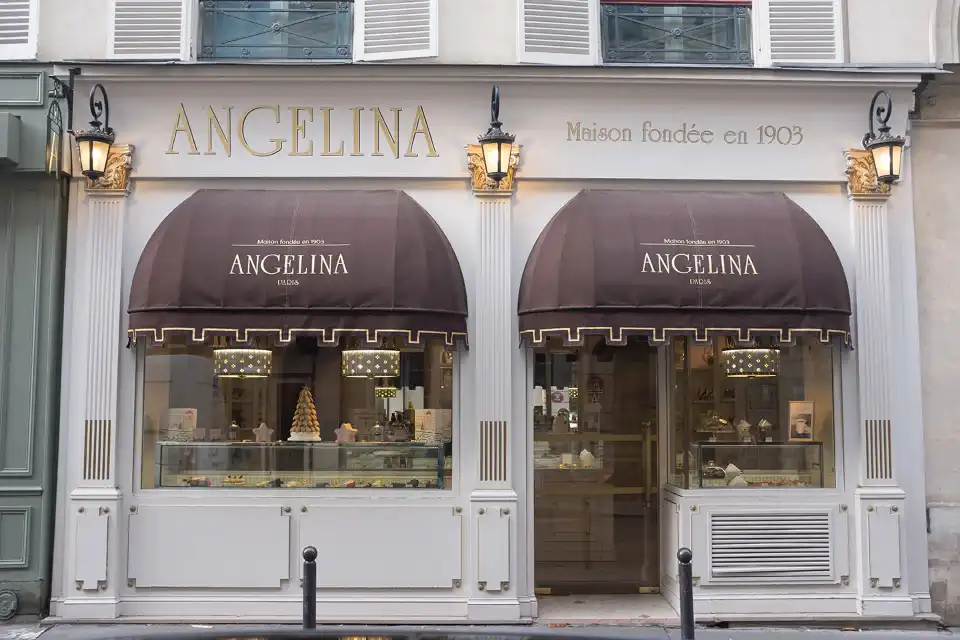 Angelina chocolate paris