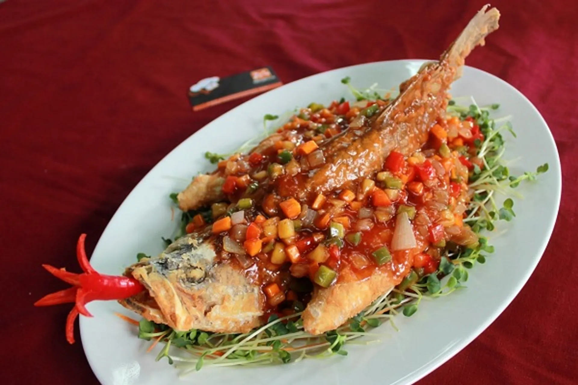 Xihu Cu Yu (Chinese West Lake vinegar fish, West Lake Fish in Sweet and Sour Sauce)