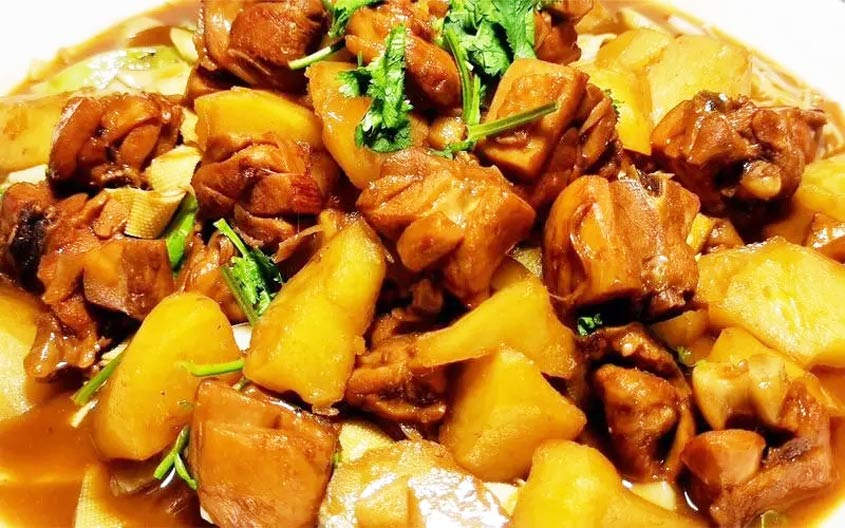 stewed chicken soup xinjiang