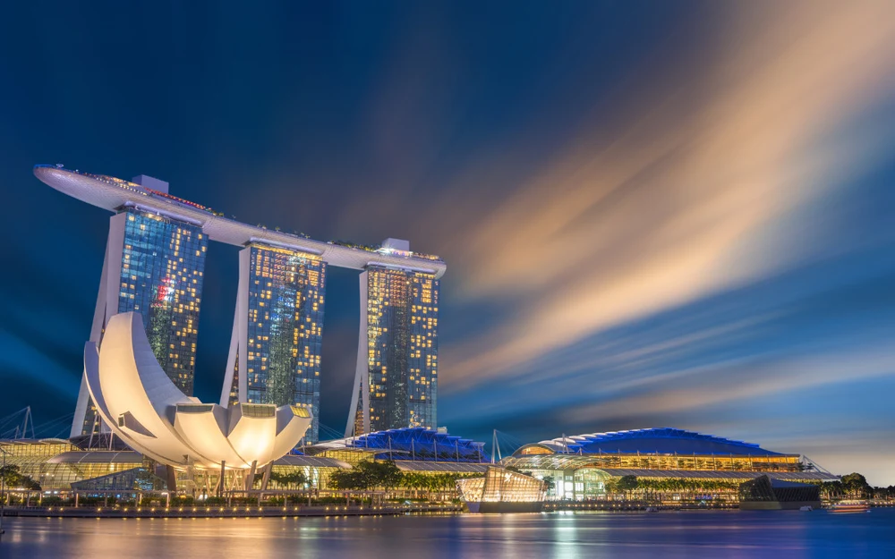13. Marina Bay Sands – Vịnh Marina, Singapore