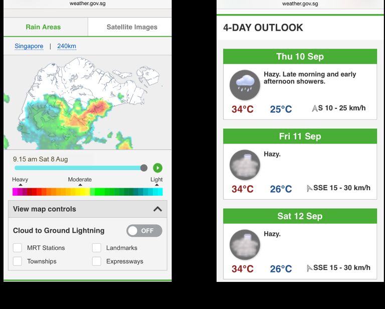 weather singapore app